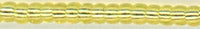 15-0006   Silver Lined Yellow   15° Seed bead