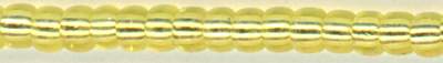 15-0006   Silver Lined Yellow   15° Seed bead
