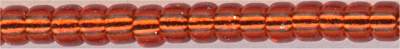 15-0010   Silver Lined Flame Red   15° Seed bead