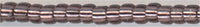 15-0013  Dark Smoky Amethyst   15° Seed bead