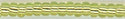 15-0014  Silver Lined Chartreuse   15° Seed bead