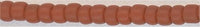 15-0046lf-t   Matte Opaque Light Brown   15° Seed bead