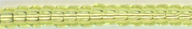 15-0143  Transparent Chartreuse   15° Seed bead