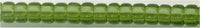 15-0158  Transparent Olive   15° Seed bead