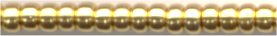 15-0191  24kt Gold Plated Seed Bead (10gm)   15° Seed bead