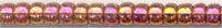 15-0301  Dark Topaz Rainbow Gold Luster   15° Seed bead