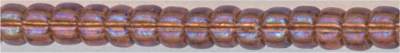 15-0302   Claret Rainbow Gold Luster   15° Seed bead