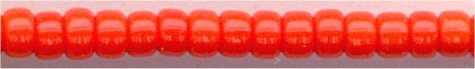 15-0406  Opaque Orange   15° Seed bead