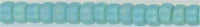 15-0412-fr   Matte Opaque Turquoise Green AB   15° Seed bead