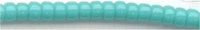 15-0412  Opaque Turquoise Green   15° Seed bead