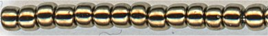 15-0457g-t    Bright Golden Bronze   15° Seed bead