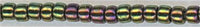 15-0509-t  Metallic Plum Iris   15° Seed bead
