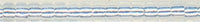 15-0551  Gilt Lined White Opal   15° Seed bead