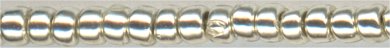 15-0558-pf-t  Permanent Finish Galvanized Silver   15° Seed bead