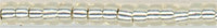 15-0577  Gilt Lined Opal   15° Seed bead