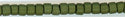 15-0617-t     Matte Dark Olive   15° Seed bead