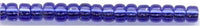 15-0973  Silver Lined Royal Blue   15° Seed bead