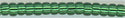 15-1422  Silver Lined Emerald   15° Seed bead