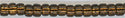 15-1429  Silver Lined Dark Topaz   15° Seed bead