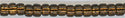 15-1429  Silver Lined Dark Topaz   15° Seed bead