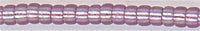 15-1650  Silver Lined Semi-Frosted Lavender   15° Seed bead