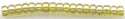 15-1889  Transparent Golden Olive Luster   15° Seed bead