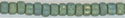 15-2031   Matte Metallic Sage Green Luster   15° Seed bead