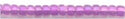 15-2202  Magenta Lined Crystal AB   15° Seed bead