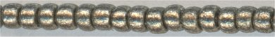 15-4222  Duracoat Galvanized Pewter   15° Seed bead