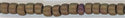 15-f458b  Matte Brick Brown Iris   15° Seed bead