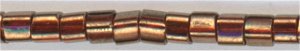 sb15-0329 1.5mm Cube - Gold luster Red
