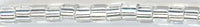 sb18-0001 1.8mm Cube Silver Lined Crystal (tube)