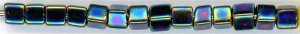 sb18-0455 1.8mm Cube Metallic Variegated Blue Iris (3 inch tube)