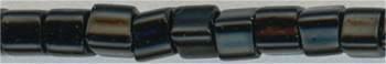 sb2-0049 2mm Cube - Opaque Black (3 inch tube)