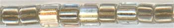 sb2-0989 2mm Cube - Bronze Lined Crystal (3 inch tube)