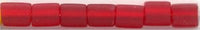 SB4-0141-f Matte Transparent Ruby 4mm Cube (1 tube, approx 140)