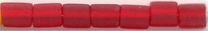 SB4-0141-f Matte Transparent Ruby 4mm Cube (1 tube, approx 140)
