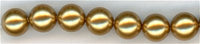 SP8-040 8mm Pearl Crystal - Bright Gold (10)