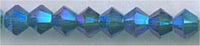SWB-321 3mm Bicone Crystal - Emerald AB 2X (48)