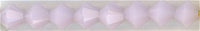SWB-425 4mm Bicone Crystal Rose Alabaster (48)