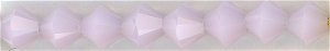 SWB-425 4mm Bicone Crystal Rose Alabaster (48)