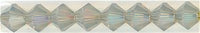 SWB-434 4mm Bicone Crystal Light Gray Opal (48)