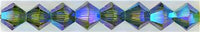 SWB-437 4mm Bicone Crystal Olivine AB 2X (48)