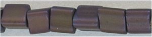 TF-0460-a-f Toho Triangle 11 TF-0460-a-f Matte Raspberry Iris Bronze (3 inch tube)