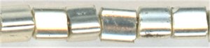 TF-0558 Toho Triangle 11 TF-0558 Galvanized Platinum Silver (3 inch tube)