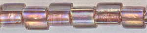 TF-0784 Toho Triangle 11 TF-0784 Coral Crystal AB (3 inch tube)