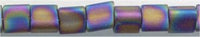 TF-0086f Matte Metallic Dark Abalone Iris Toho Triangle 11 (3 inch tube)