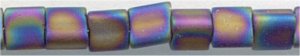 TF-0086f Matte Metallic Dark Abalone Iris Toho Triangle 11 (3 inch tube)