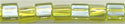 TF-0105 Transparent Luster Lemon-Lime Toho Triangle 11 (3 inch tube)