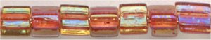 TF-0951 Inside Color Coral/Amber Toho Triangle 11 (3 inch tube)